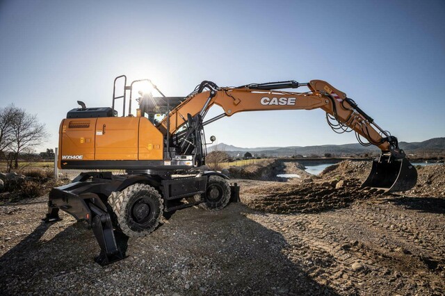 Case Mobilbagger WX140 E 5